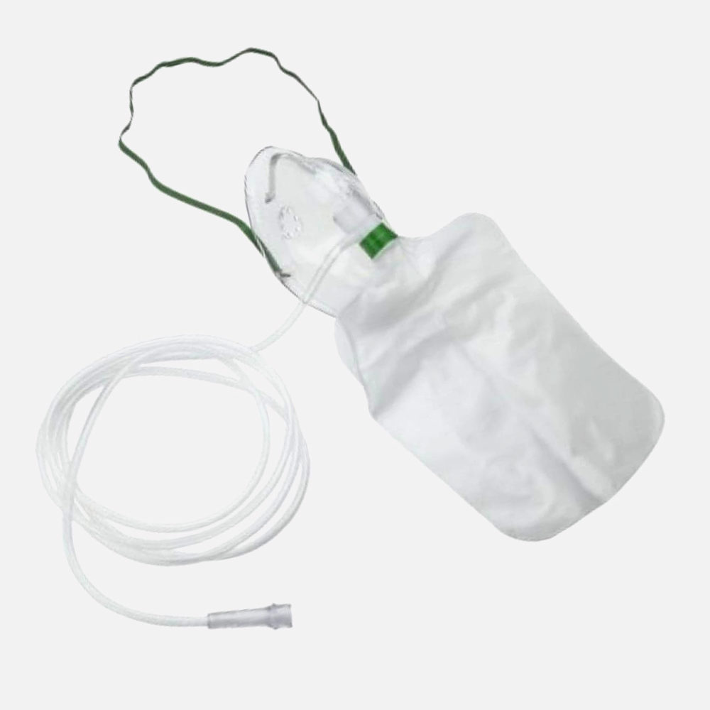 Mascarilla Con Bolsa Reservorio Pediátrica